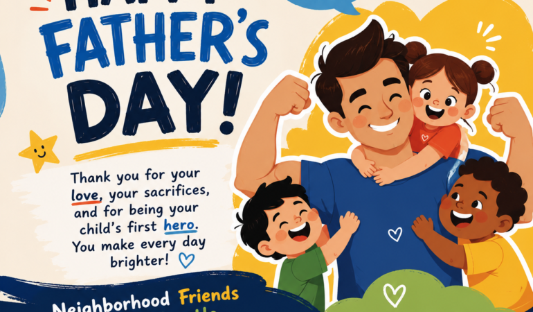 💙Father’s Day: The First Hero in Every Child’s Story