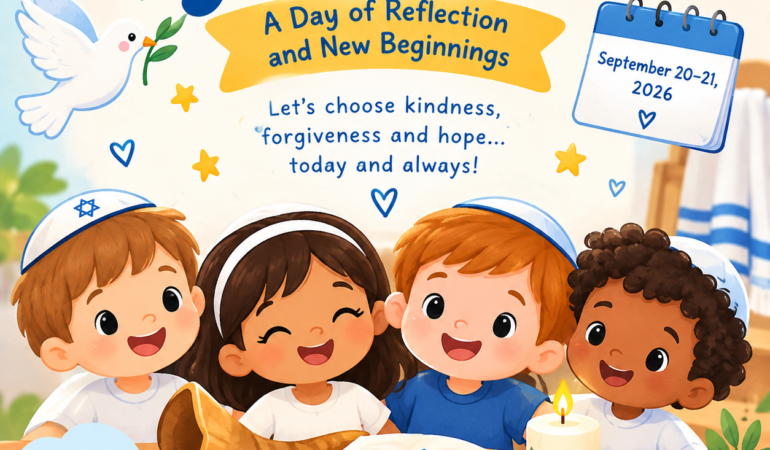 🤍 Yom Kippur: A Day of Reflection & New Beginnings